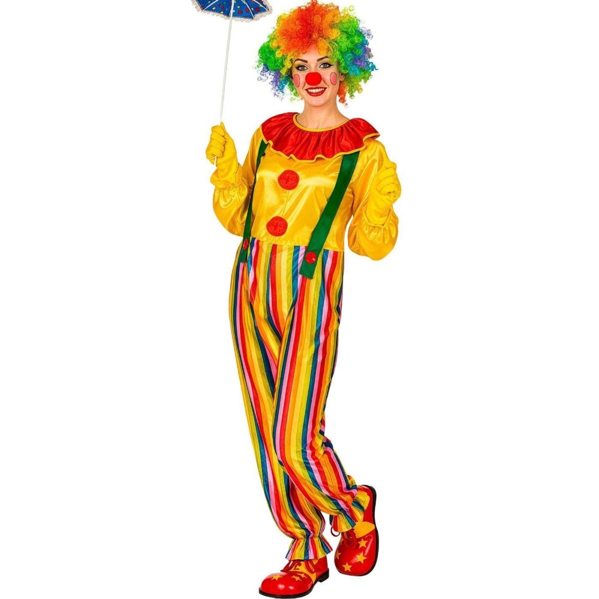 Widmann - Circus Clown Costume - Men - Fancy Dress Central