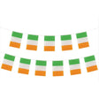Wicked Costumes - 4m World Country Flag Rectangle Bunting (Ireland) - Fancy Dress Central