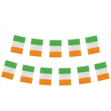 Wicked Costumes - 4m World Country Flag Rectangle Bunting (Ireland) - Fancy Dress Central