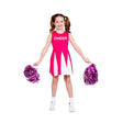 Wicked Costumes - Cheerleader Costume (Pink) - Girls - Fancy Dress Central