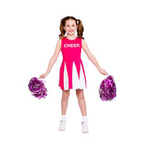 Wicked Costumes - Cheerleader Costume (Pink) - Girls - Fancy Dress Central