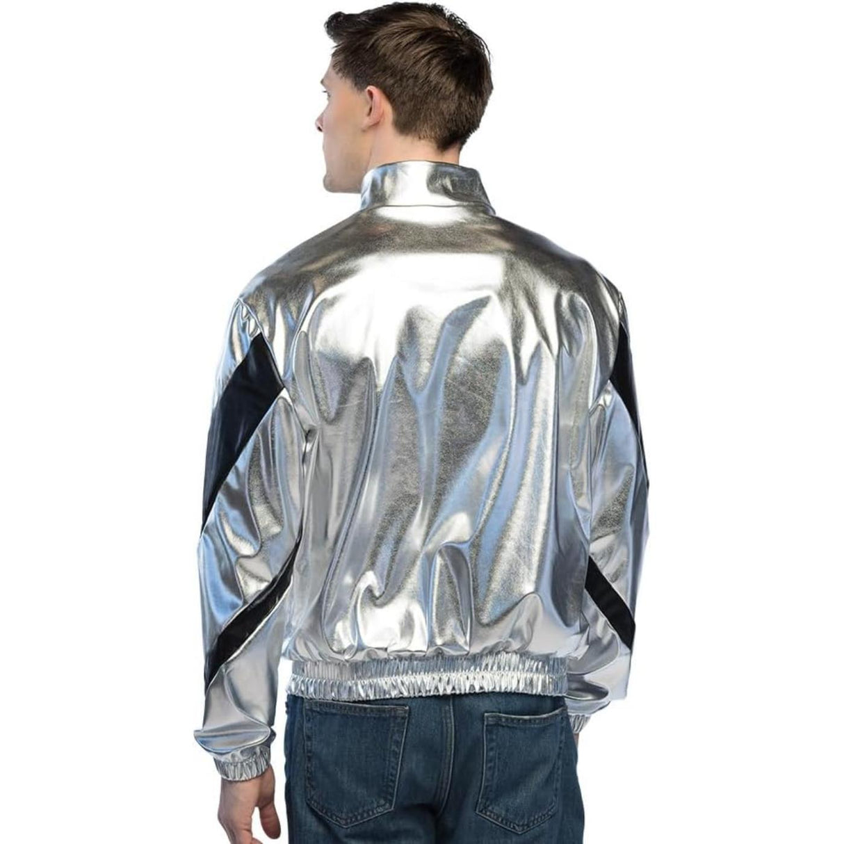 Metallic Cosmic Jacket (Silver) - Men