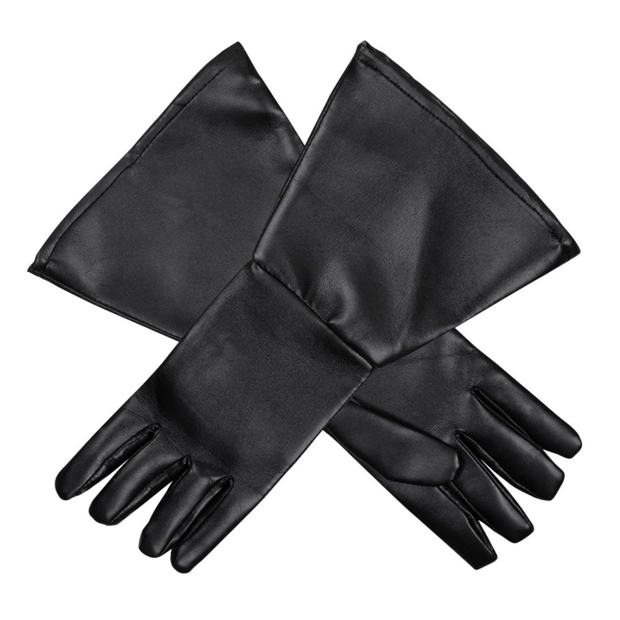 Cowboy Gloves (Black) - Adult