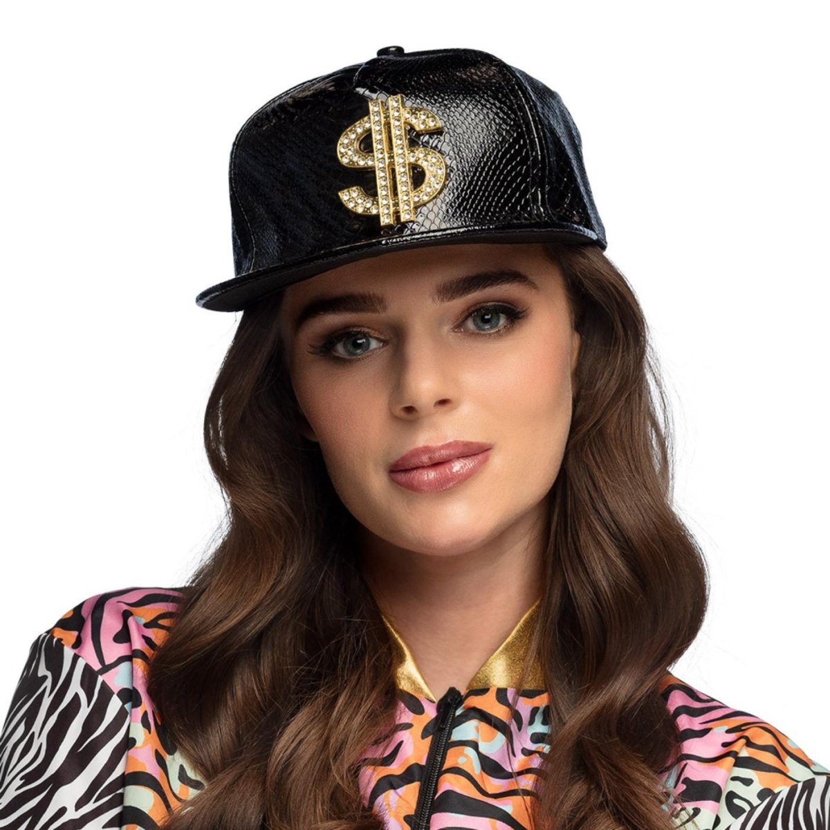 Boland - Money Maker Cap (Black) - Adult - Fancy Dress Central