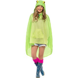 Frog Party Poncho - Adult