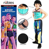 Rubies - Zoey Core Look K - Pop Demon Hunters Costume - Girls - Fancy Dress Central