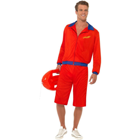 Smiffys - Lifeguard Costume - Men - Fancy Dress Central