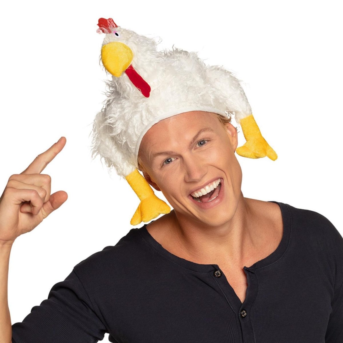 Boland - Chicken Hat - Adult - Fancy Dress Central