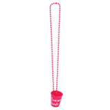 Boland - Team Bride Shot Glass Necklace - Fancy Dress Central