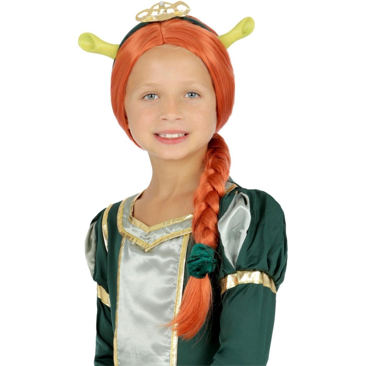 Smiffys - Princess Fiona Wig - Girls - Fancy Dress Central