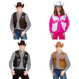 Cowboy Waistcoat - Adult
