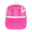 Fancy Dress Central - Clarity Backpack (Neon Pink) - Adult - Fancy Dress Central