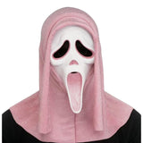 Ghost Face Glitter Mask (Pink) - Adult