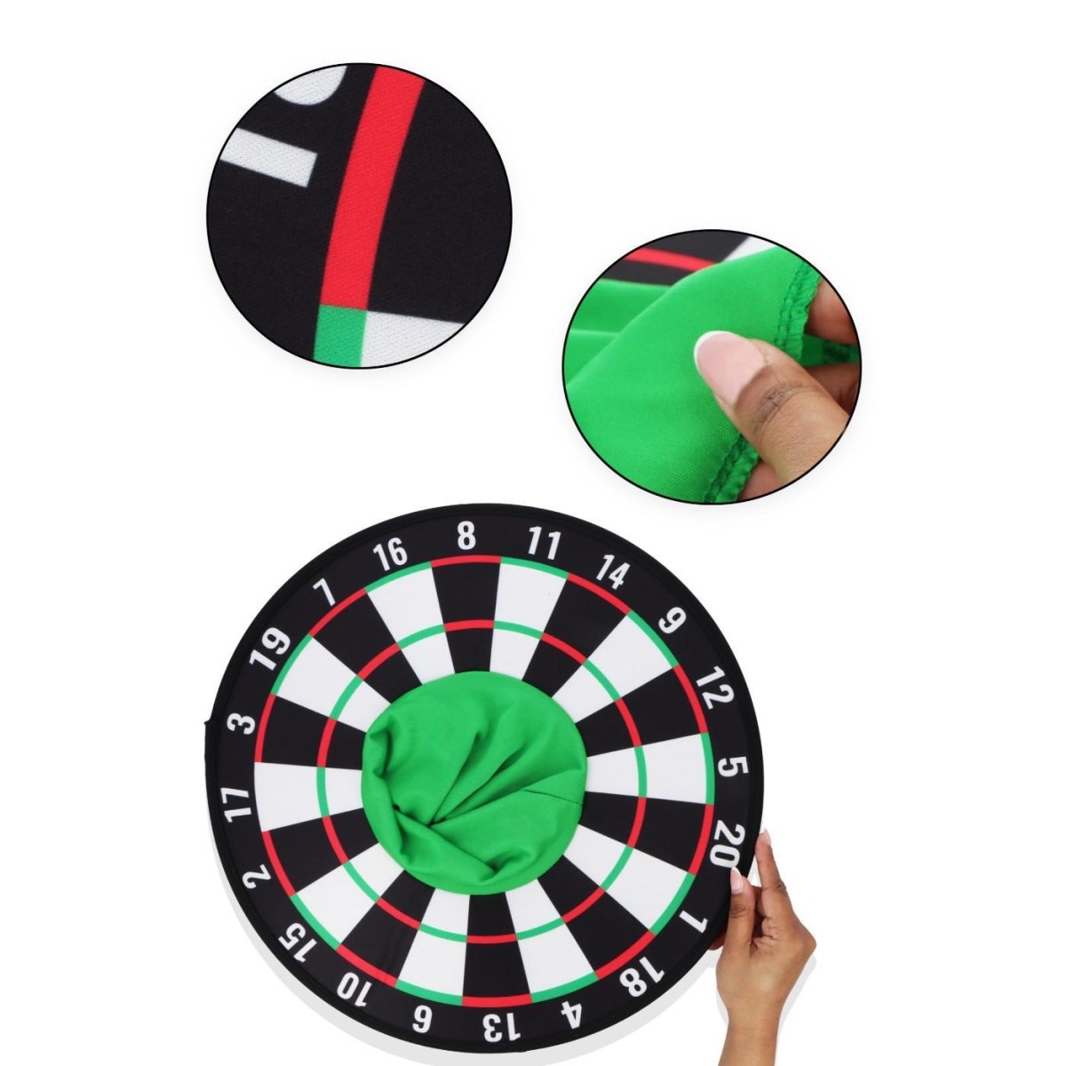 Henbrandt - Novelty Dartboard Head - Adult - Fancy Dress Central