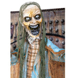 Zombie Chained to Door - Party Decoration