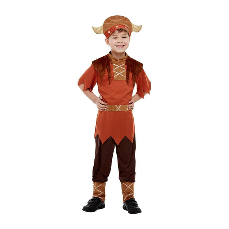 Smiffys - Norse Warrior Viking Costume - Boys - Fancy Dress Central
