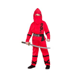 Power Ninja Costume (Red) - Child