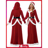 Ms Claus Costume - Women
