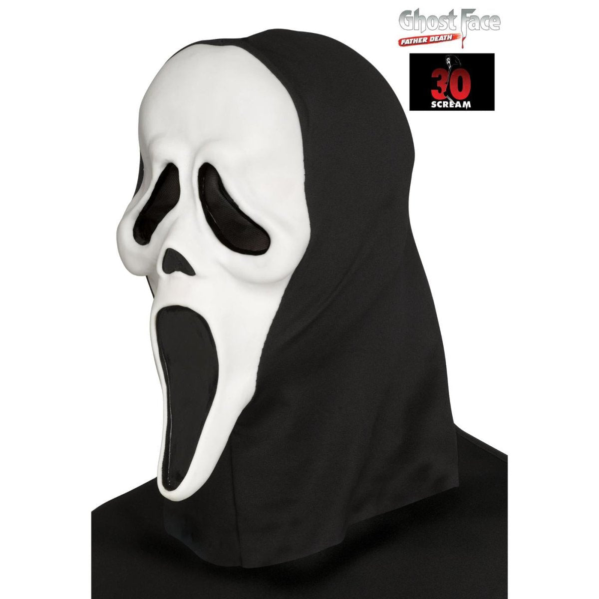 Wicked Costumes - Ghost Face Father Death 30th Anniversary Mask - Adult - Fancy Dress Central