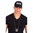 Boland - Special Police Badge Necklace (Silver) - Adult - Fancy Dress Central