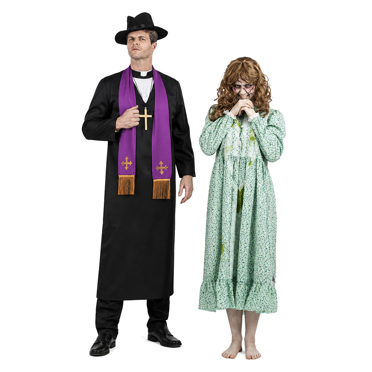 The Exorcist Father Merrin & Regan - Couples Costume