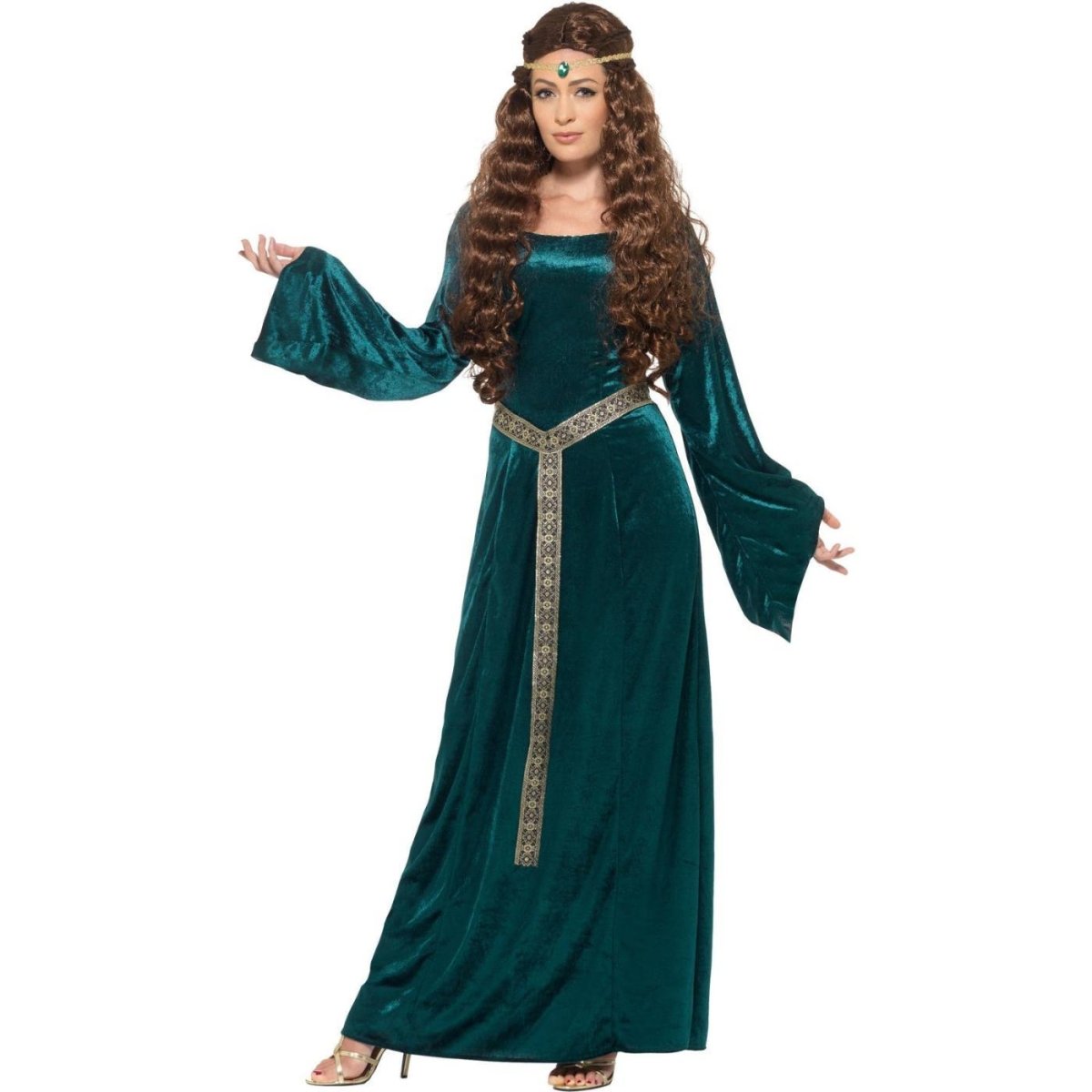 Smiffys - Medieval Maid Costume - Women - Fancy Dress Central