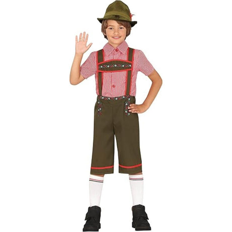 Fiestas Guirca - Oktoberfest Costume - Boys - Fancy Dress Central