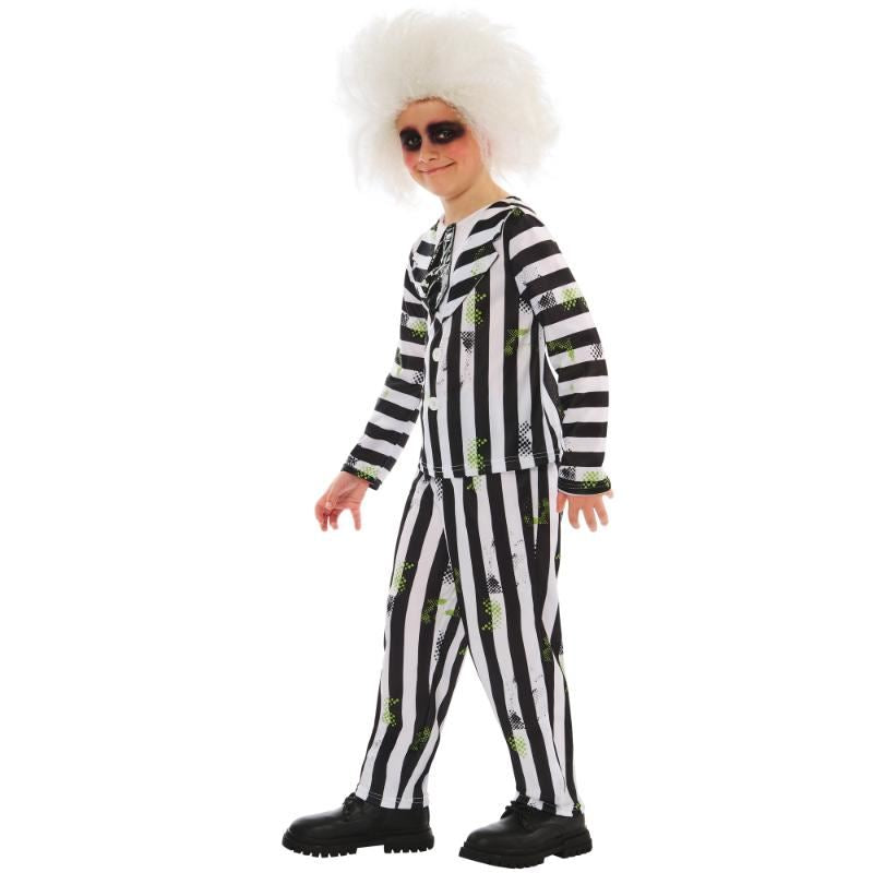 Beetlejuice Costume with Wig - Child
