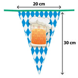 Boland - 6m Beer Party Triangular Bunting - Fancy Dress Central