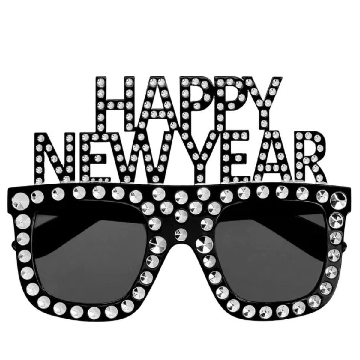 Bling Bling Party Glasses (Happy New Year) - Adult