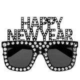 Boland - Bling Bling Party Glasses (Happy New Year) - Adult - Fancy Dress Central