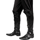 Boland - Boot Covers (Black) - Adult - Fancy Dress Central