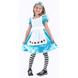 Alice In Wonderland Costume - Girls