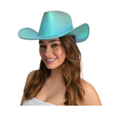 Iridescent Texan Cowboy Hat - Adult