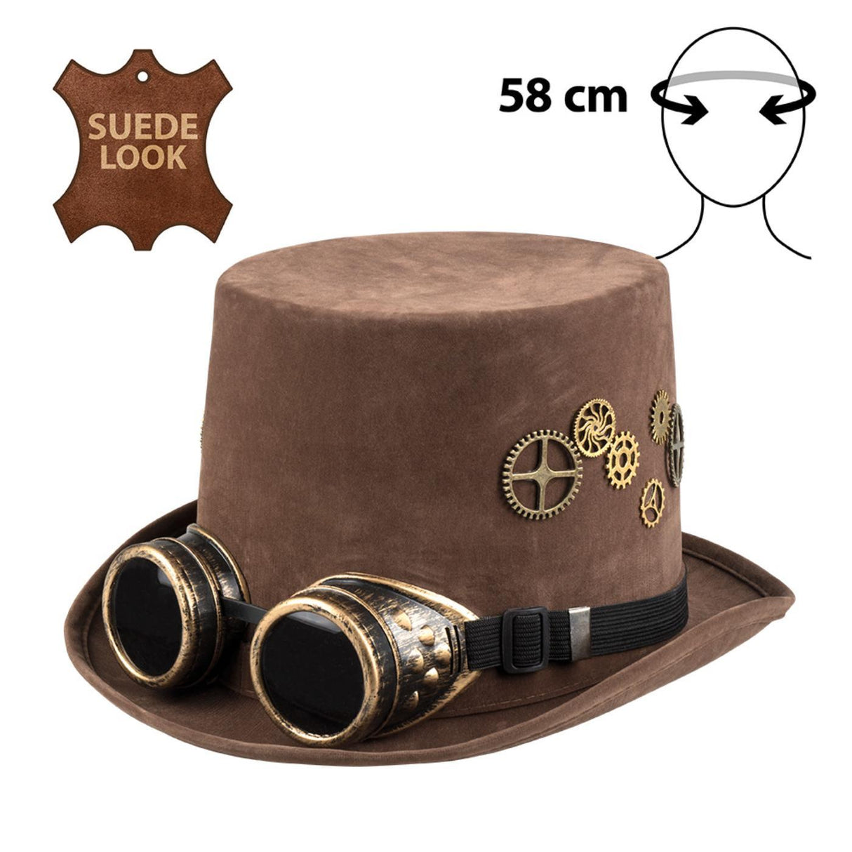 Sightpunk Steampunk Hat - Adult