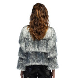 Boland - Festival Flare Jacket (Silver) - Women - Fancy Dress Central