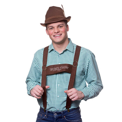 Wicked Costumes - Authentic Oktoberfest Braces - Men