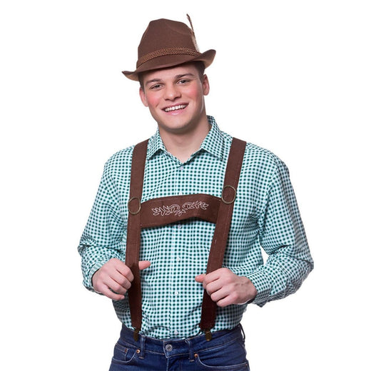 Wicked Costumes Ltd - Authentic Oktoberfest Braces - Men - Fancy Dress Central