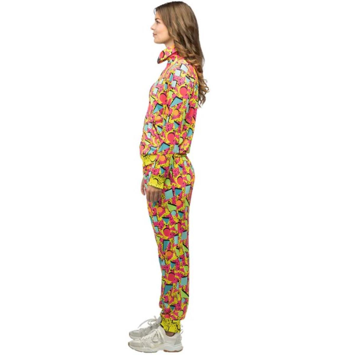 Pop Art Babe Shell Suit Costume - Women
