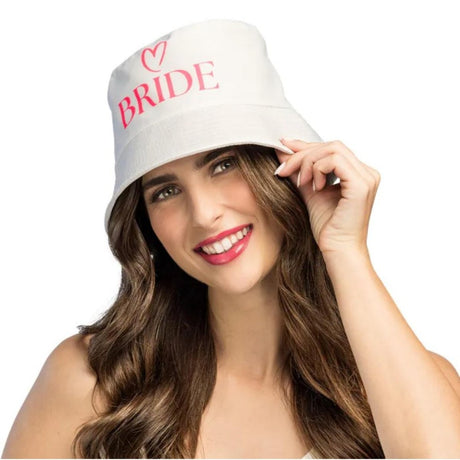 Boland - Bride Bucket Hat - Women - Fancy Dress Central