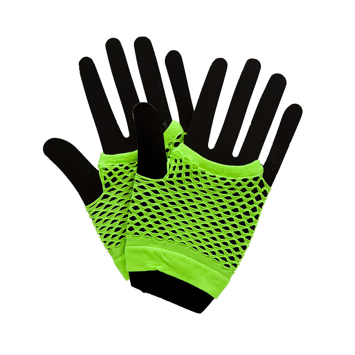 80s Fishnet Gloves (Short) - Women