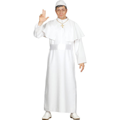 Fiestas Guirca - Pope Costume - Men - Fancy Dress Central