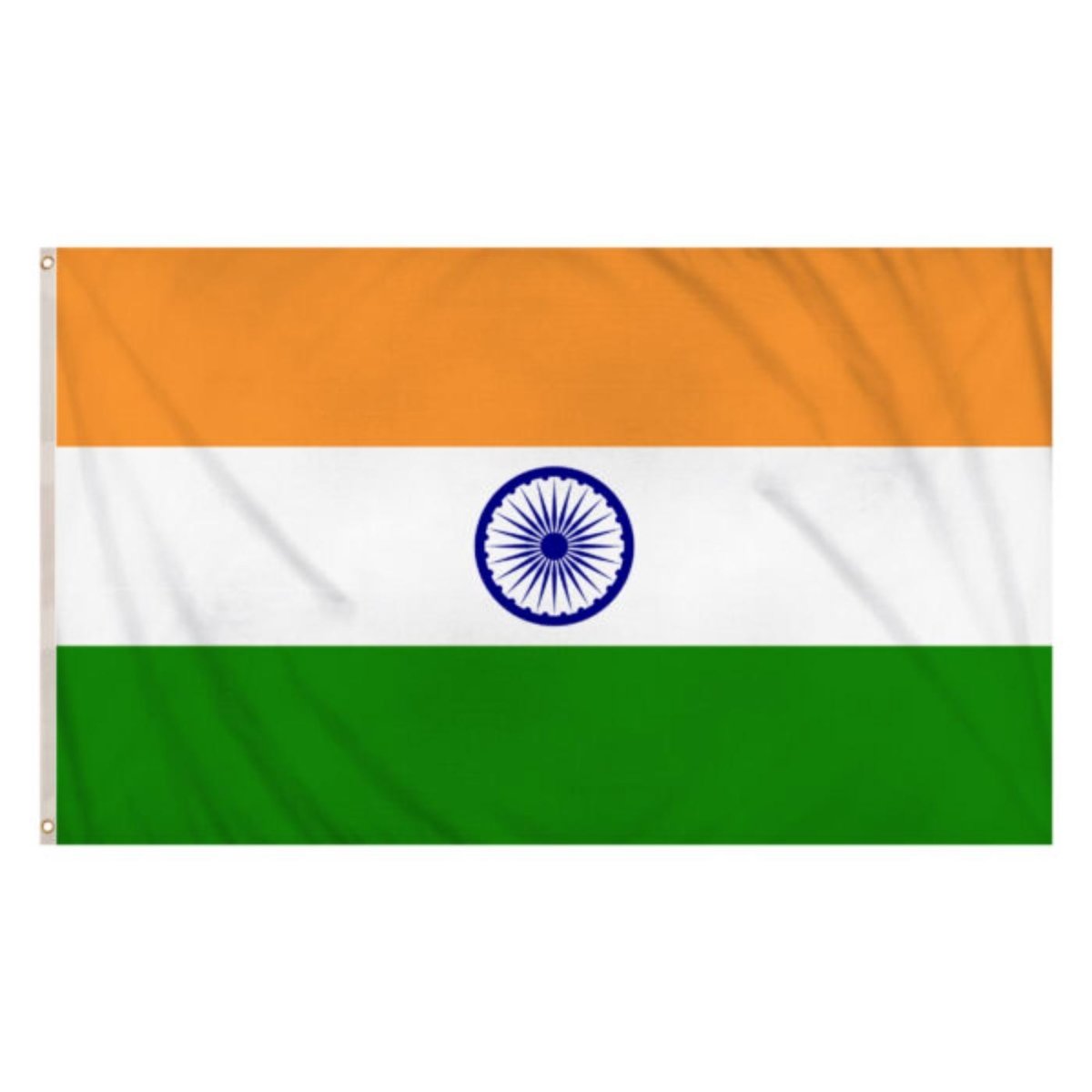 Henbrandt - India Flag (5ft x 3ft) - Fancy Dress Central