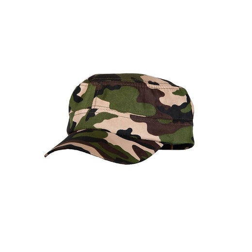 Wicked Costumes Ltd - Camouflage Army Cap - Adult - Fancy Dress Central