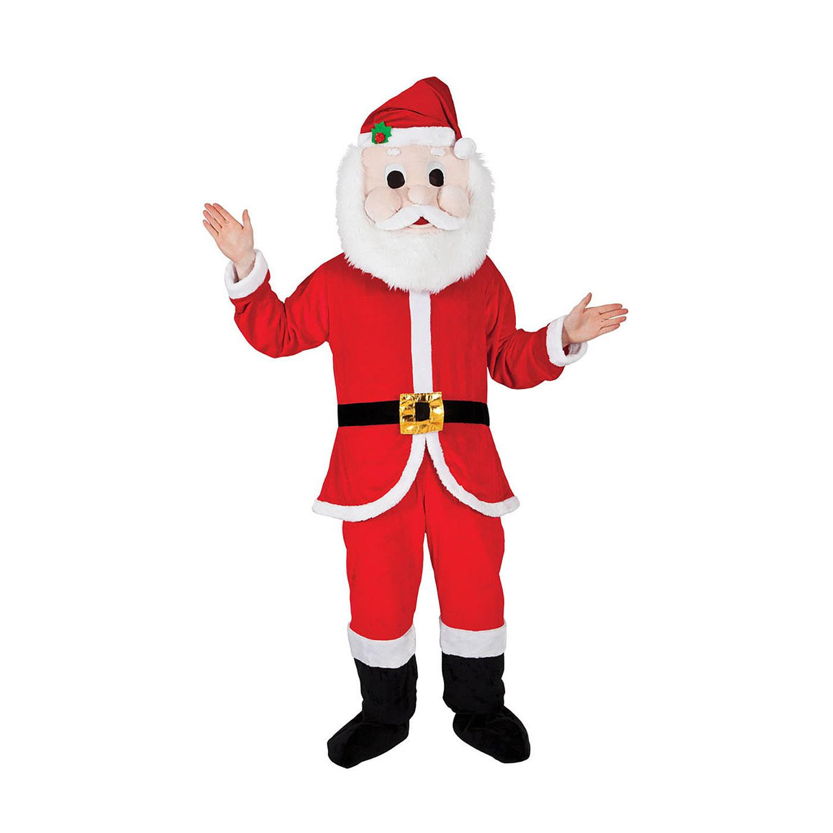 Santa Christmas Mascot Costume - Adult