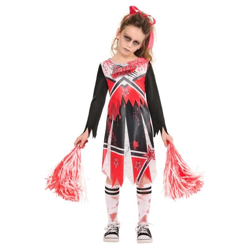 Zombie Cheerleader Costume - Girls