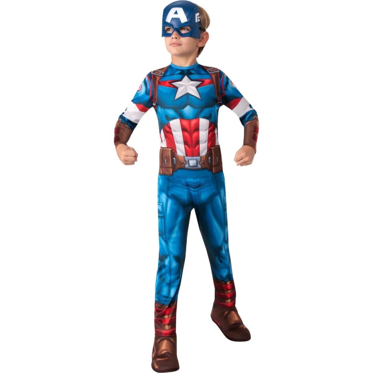 Rubies - Captain America Avengers Costume - Boys - Fancy Dress Central
