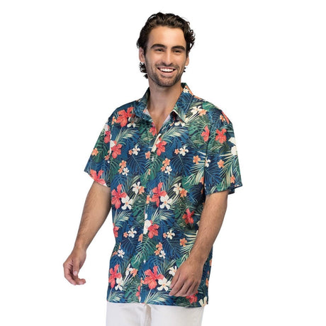 Boland - Tiki Breeze Hawaiian Shirt - Men - Fancy Dress Central