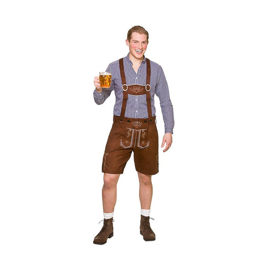 Wicked Costumes - Authentic Lederhosen - Men - Fancy Dress Central