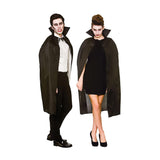 Wicked Costumes - Cape with Collar (Black) - Adult